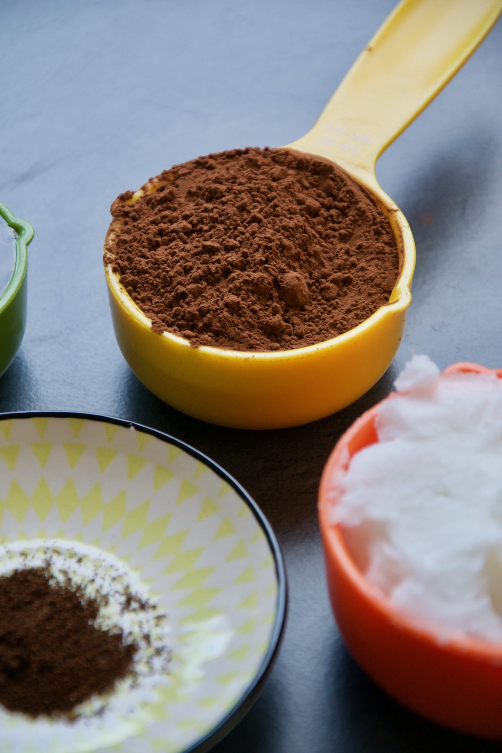 Kakaopulver, Kokosöl, Zutaten, Rezept, recipe, Ingrediens, cacao