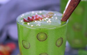 smoothie, green, grün, vegan, lecker, vitamix, grapes, Trauben, jar, glas, glass, sugar free, sucker frei