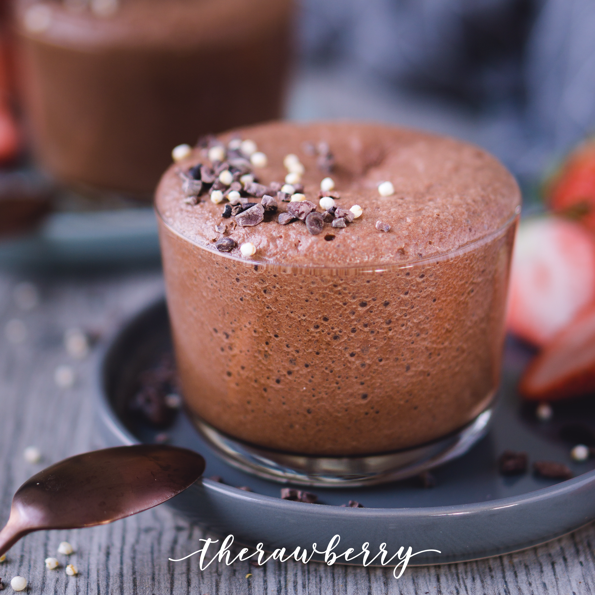 Schokolade, Schoko mousse, Dessert, Nachtisch, lecker, vegan, zuckerfrei, Rezept, gesund