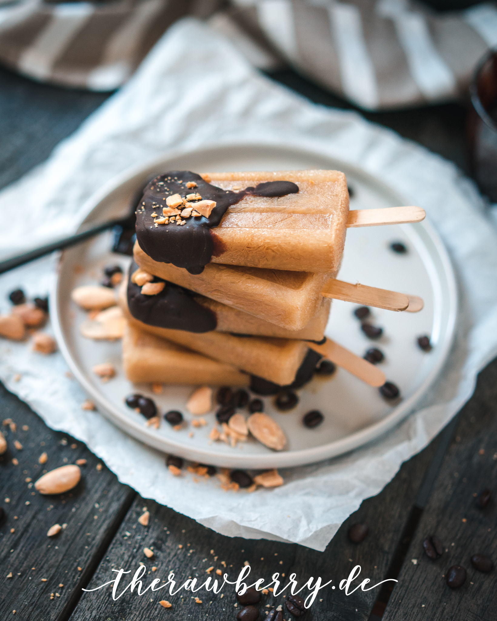 Eis, vegan, Rezept, lecker, einfach, schnell, Sommer, kaffe