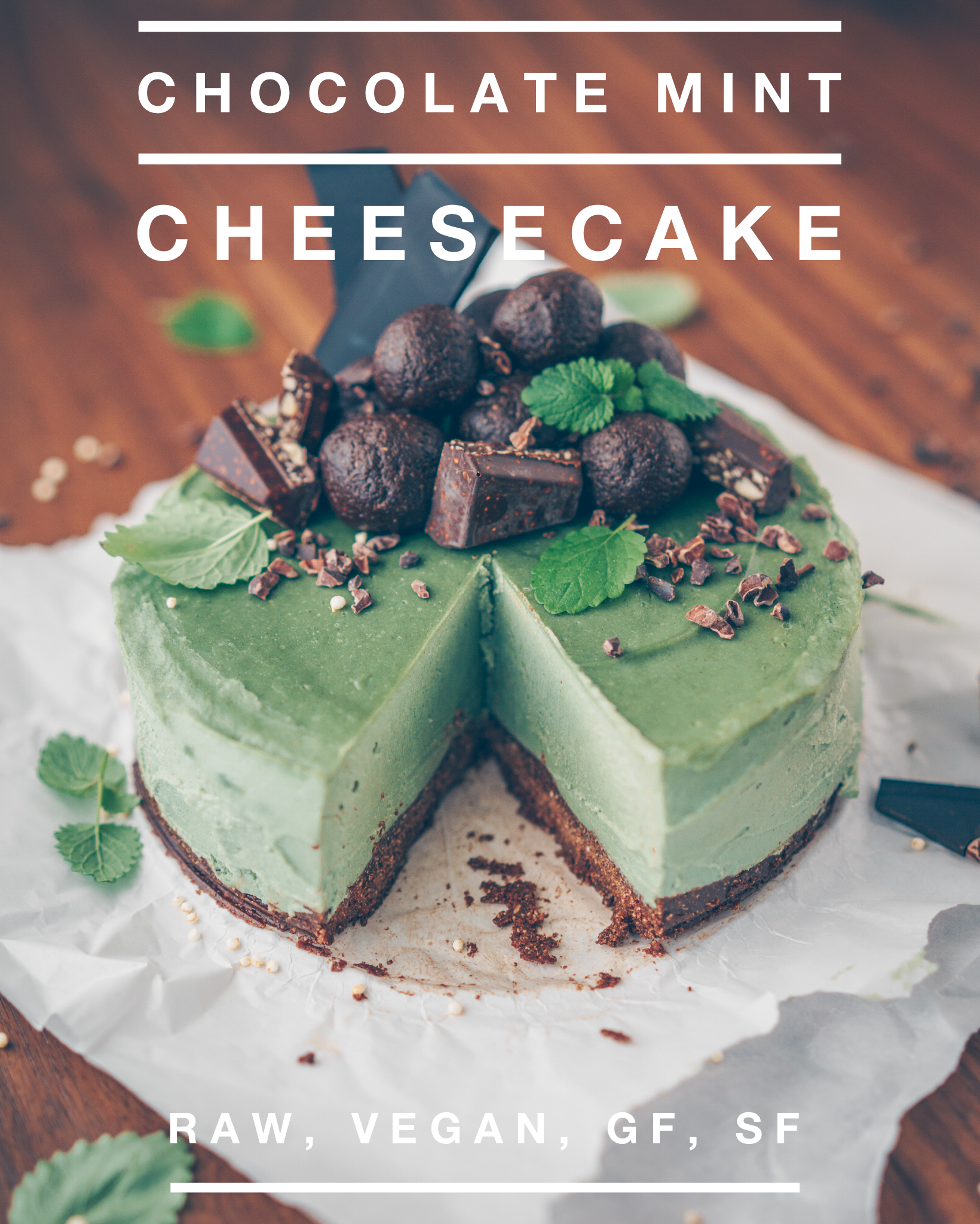 vegan, chocolate, peppermint, raw, cake, kuchen, lecker, delicious, glutenfree, gluten frei, sucker frei, Pfefferminze, chocolate, schokolade, food, essen, Nachtisch, dessert