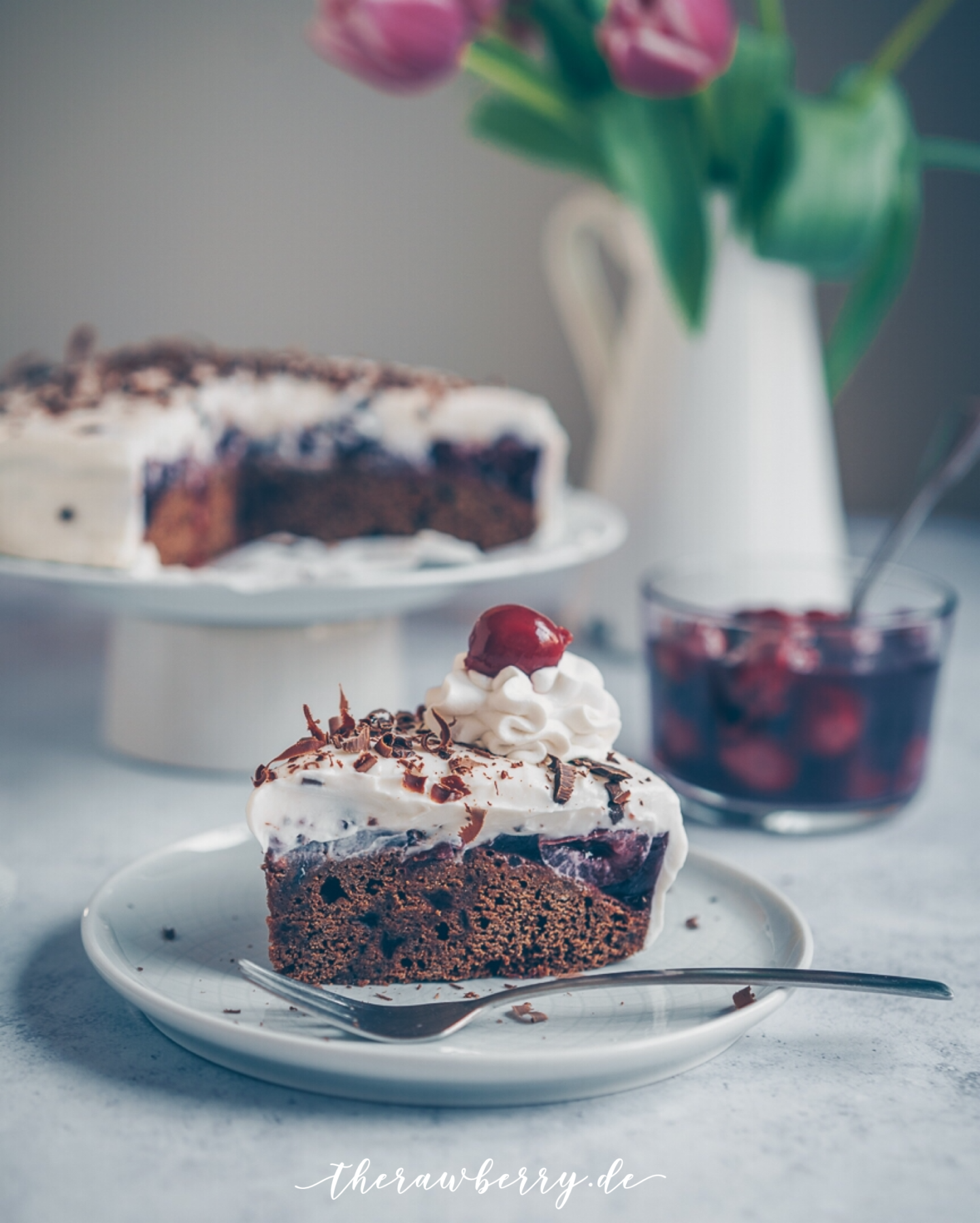cherries, Black Forest cake, schwarzwälderkirschtorte, vegan , torte, kuchen, kirschen, rezept, recie, easy