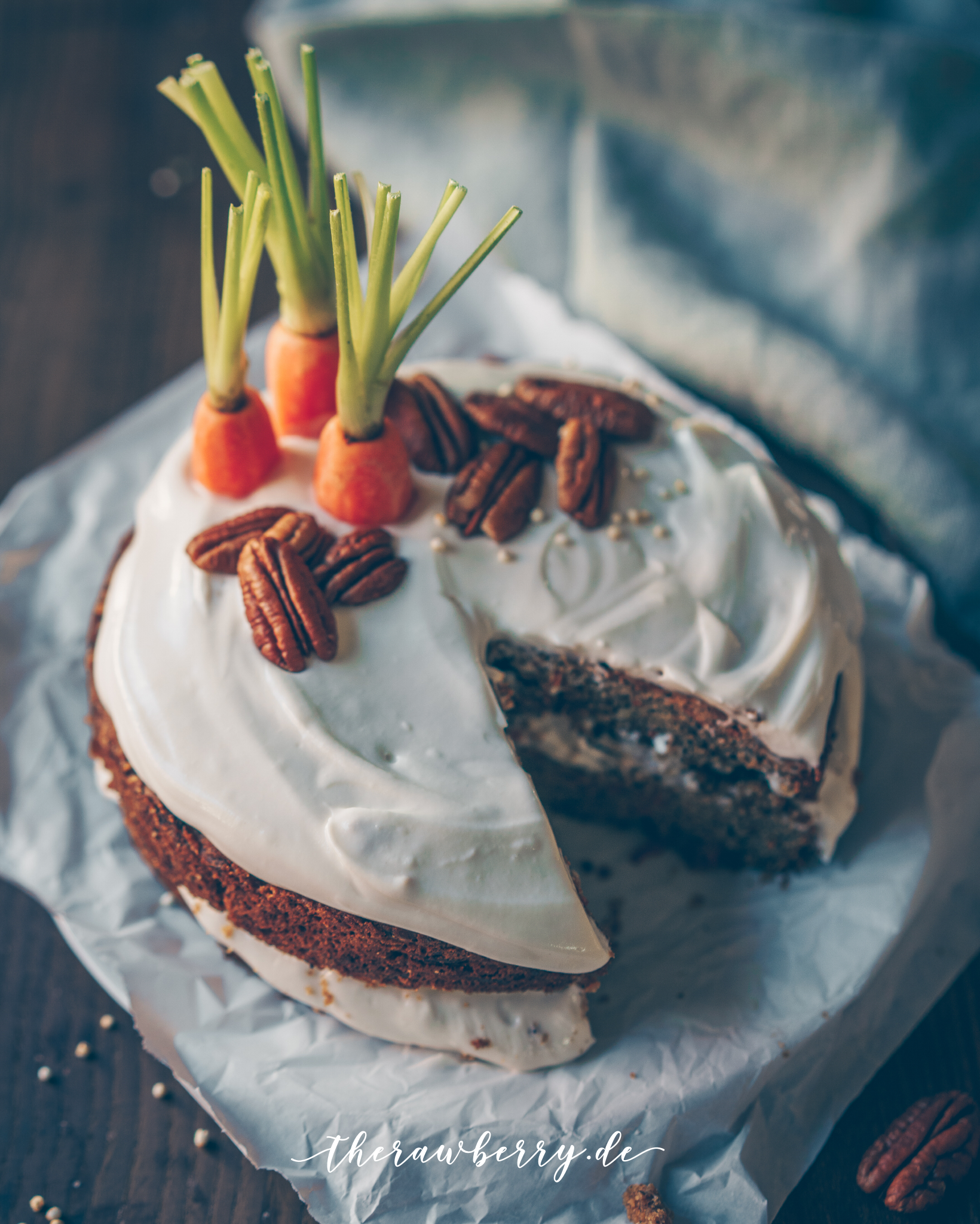 Super Saftiger Karottenkuchen - Veganes Rezept Für Ostern