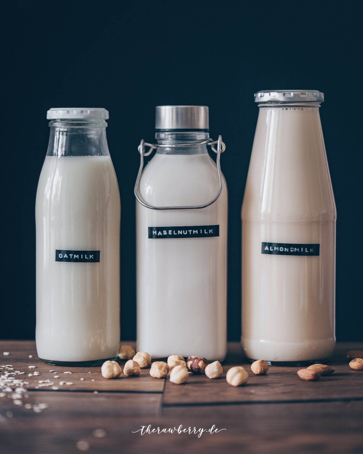 milk, vegan, plant-based, zero waste, zero waste, no dairy, easy, tutorial, how to, milch, Hafermilch, rezept, selber machen, Mandelmilch, Haselnussmilch, ohne plastic, no plastic