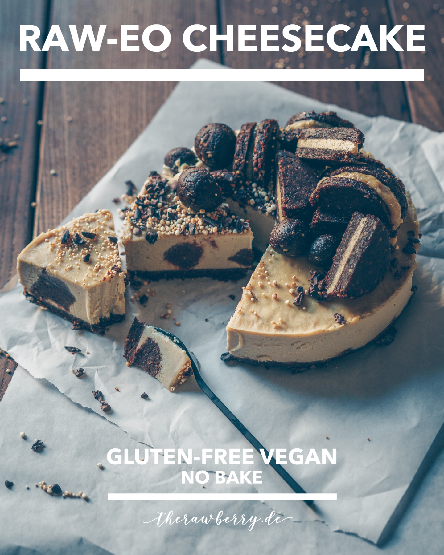 oreo, oreos, chocolate and cream, cookies and cream, kegs, schokoladenkeks, Schokokeksteig, vegan, glutenfrei, gluten-free, no dairy, dairy free, gf, easy, einfach, lecker, healthy, simple, cheesecake, no bake, ohne backen, dessert, nachtisch, cookies, kekse, chocolate, schokolade, füllung, filling, therawberry, recipe, rezept, diet, diät, gluten intolerant, bliss balls, cacao nibs, cake, kuchen, food styling, food photography, food fotografie, fotografie