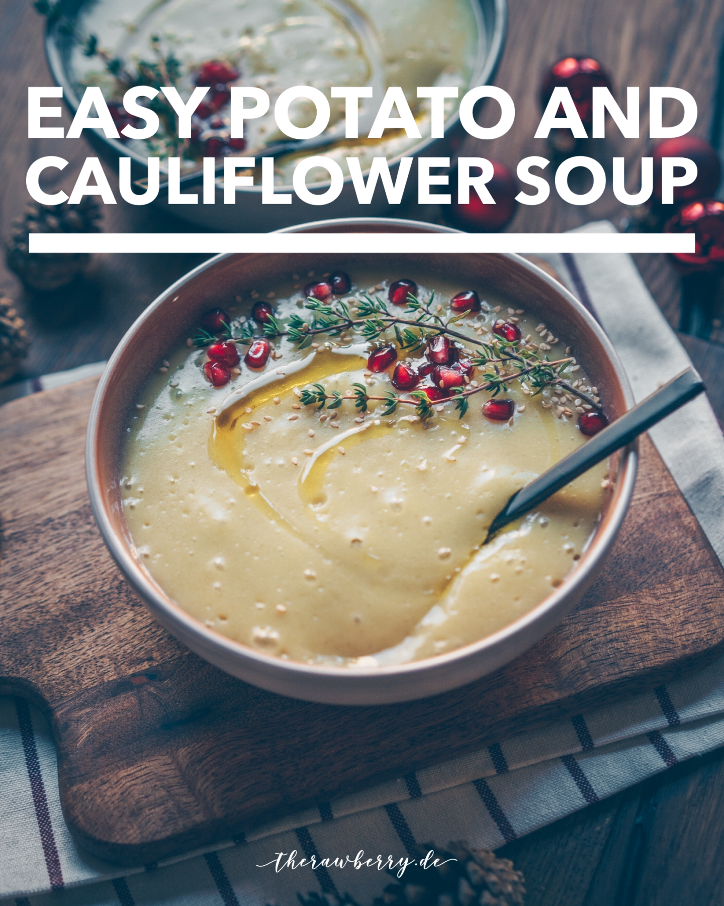 kartoffelsuppe, cauliflower soup, potatoes, kartoffeln, suppe, soup, cooking, kochen, easy, einfach, simple, therawberry, food, essen, schnelle Küche, speedy cooking, vegan, no dairy, keine milch, glutenfrei, gluten free