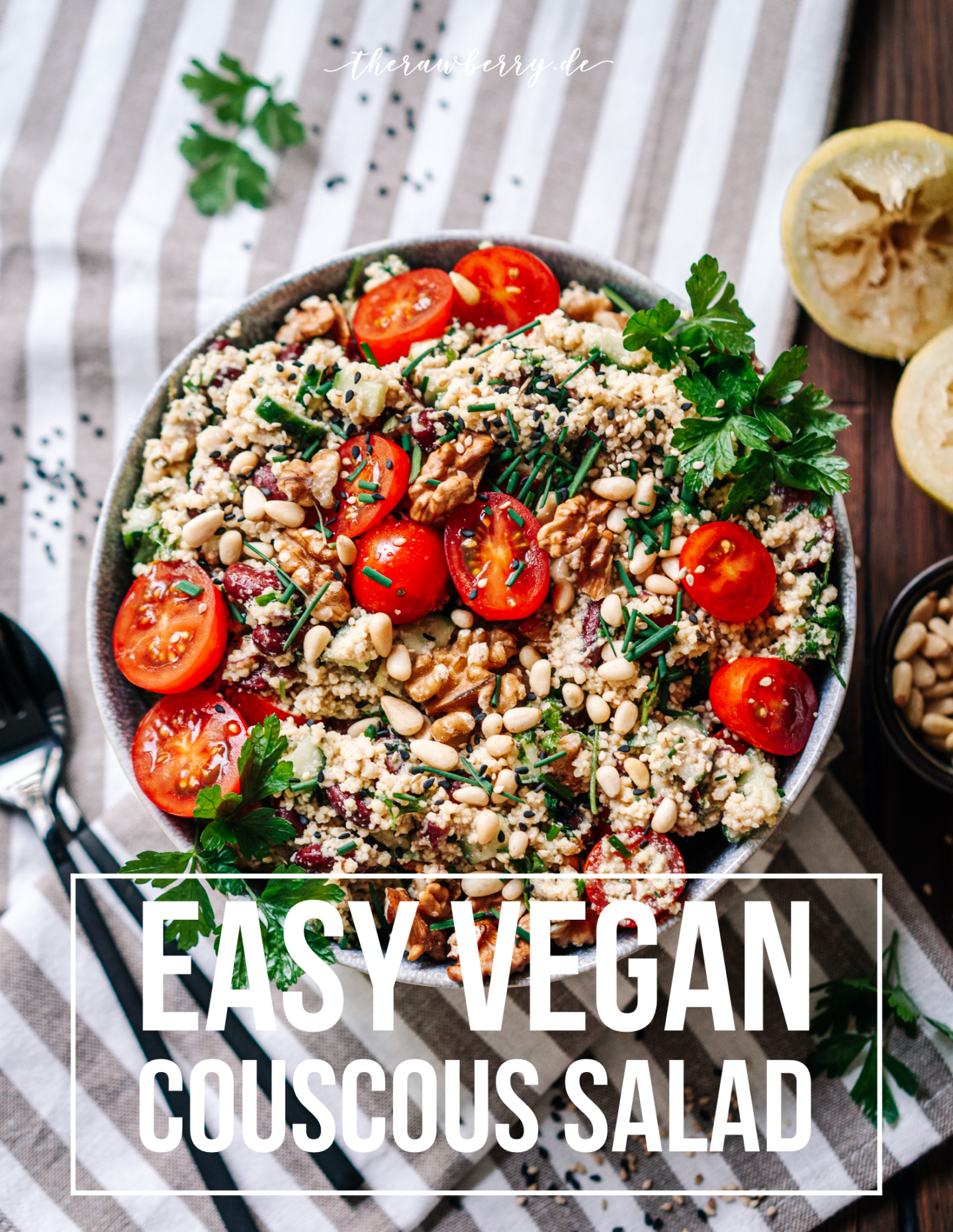 couscous, salad, salat, Sommer, rezept, recipe, lecker, delicious, tomatoes, tomaten, easy, einfach, bowl, Schüssel, Mittagessen, lunch, dinner, Abendessen, wholefoods, diet, diät, therawberry, food, essen, photography, fotografie, vegan, glutenfree, cooking, kochen, schnell, quick