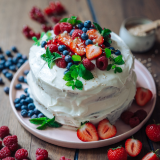 berry, beeren, erdbeeren, strawberries, blueberries, blaubeeren, heidelbeeren, vegan, dairy free, lactose frei, red currants, Johannisbeeren, backen, vegan backen, veganer kuchen, vegan cake, therawberry, marie Dorfschmidt, food, essen, dessert, nachtisch, rezept, recipe, einfach, simple, simpel, quick, schnell, vanille, vanilla, torte, Geburtstag, Hochzeit, Feier, Birthday, celebration, wedding, food styling, photography, fotografie