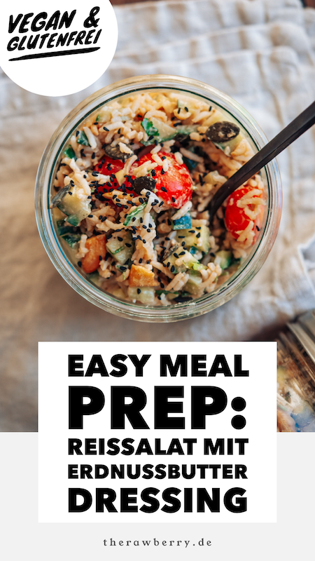 glas, Löffel, Reissalat