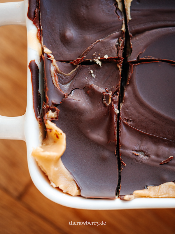 Schokolade in Form von oben