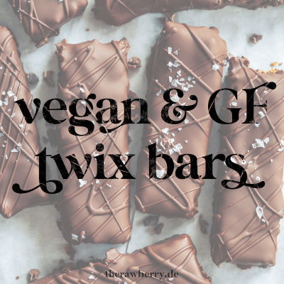 vegan & GF twix bars therawberry_5622